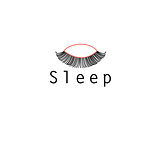 Symbol of a closed eye 