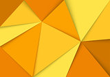 Abstract Yellow Mosaic Background