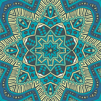 flower pattern blue background