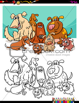 cartoon dogs for coloring
