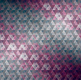 Abstract 3d geometricbroken glass lines modern grunge vector background.