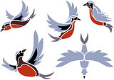 Flying Birds Icons