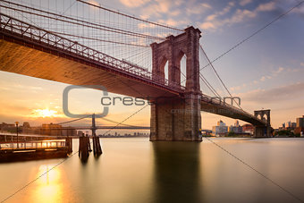 Brooklyn Bridge at Dawn
