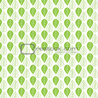 Leaf pattern background