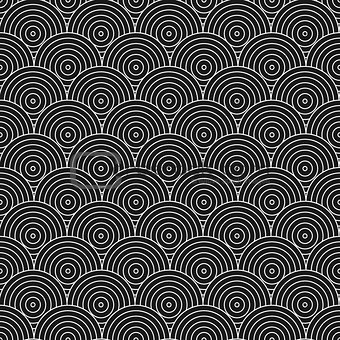 Geometric circles pattern - seamless.