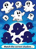 Shadow match game with ghosts 1