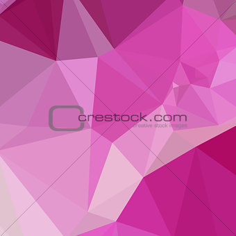 Fashion Fuchsia Pink Abstract Low Polygon Background
