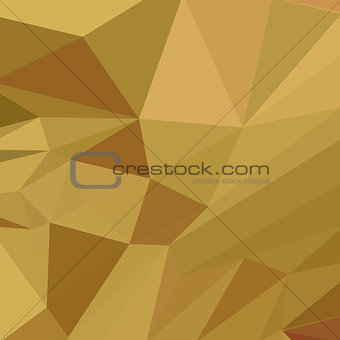 Goldenrod Yellow Abstract Low Polygon Background