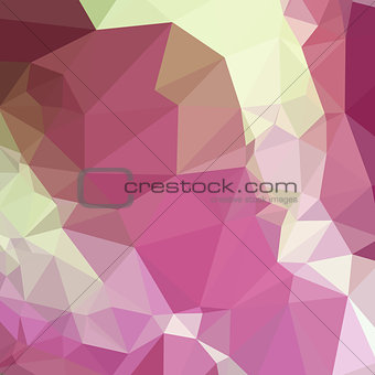 Light Thulian Pink Abstract Low Polygon Background
