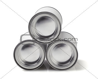 Three Tin Cans