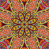 Abstract geometric ethnic pattern