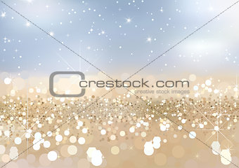 Twinkled Gold Sand Background