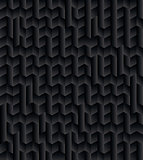 Black Abstract Geometric Pattern Background