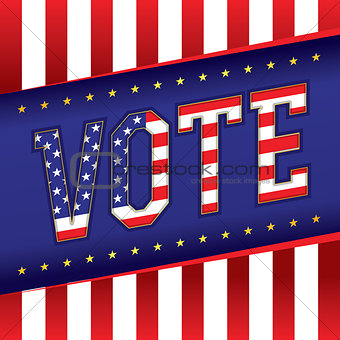 Vote Banner Illustration