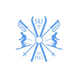 Ski Club Emblem Design