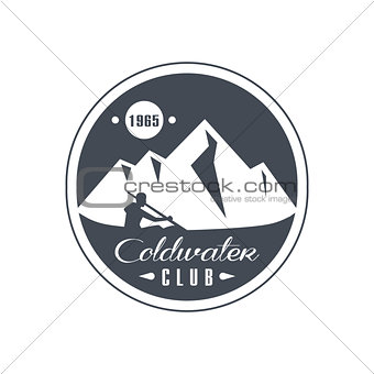Mountain Coldwater Club Emblem Design
