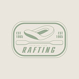 Rafting Emblem Design
