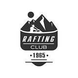 Rafting Club Emblem Design