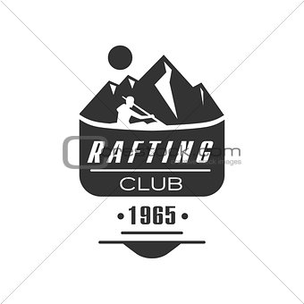 Rafting Club Emblem Design