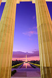Washington DC from Lincoln Memorial