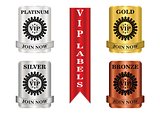 VIP Package Labels