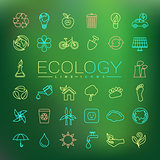 Ecology Line Icons