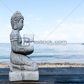 Buddha Statue Near The sea