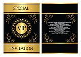 VIP Invitation Card Template