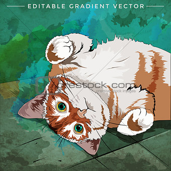 House Cat Illustration
