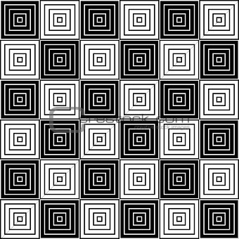 Black and white geometric texture.