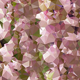 Lavender Rose Pink Abstract Low Polygon Background
