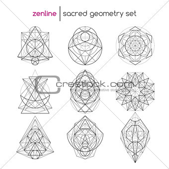 Sacred geometry set