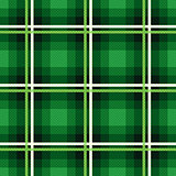 Rectangular seamless fabric pattern mainly in emerald hues 