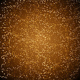 Beautiful golden stars abstract background.