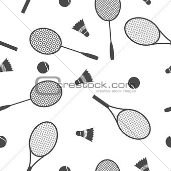Sports seamless background, vector illustration.
