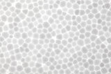 Plastic abstract bubbles background safety cover