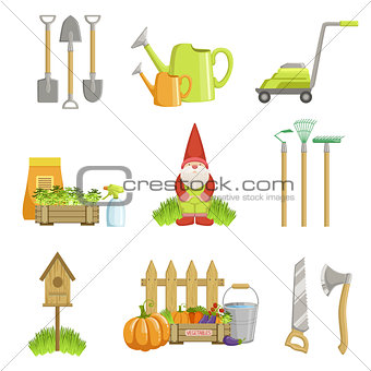 Garden Related Objects Set