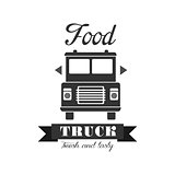Fresh Food Truck Label Design