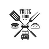 Food Truck Label Design