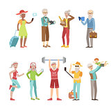 Cool And Active Old People