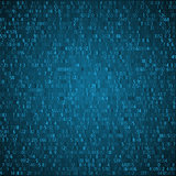 Exchange trades blue background. Binary code. Hacker concept in 
