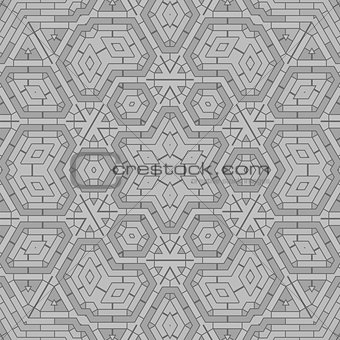 Creative Ornamental Grey Pattern