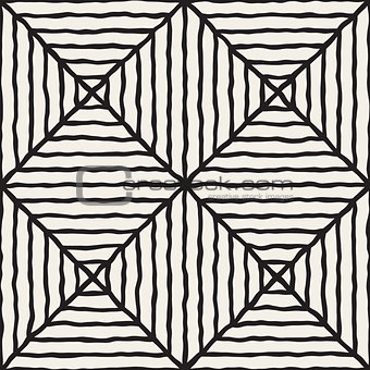 Vector Seamless Diagonal Lines Grid Pattern