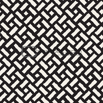 Vector Seamless Diagonal Rectangles Pavement Pattern