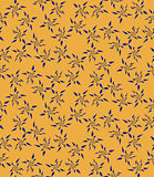 Seamless pattern with blue stars