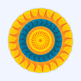 Logo sun and sea