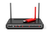 Wireless router and usb wireless adapter
