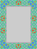 Frame from traditional ornament