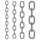Set of Different Metal Chains