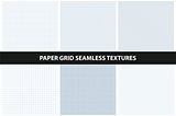 Paper textures. Seamless collection.
